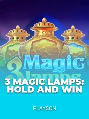 3 Magic Lamps: Hold and Win