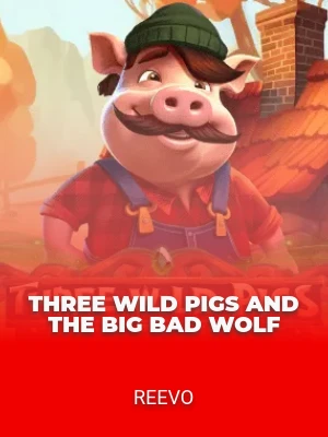 Three Wild Pigs And The Big Bad Wolf